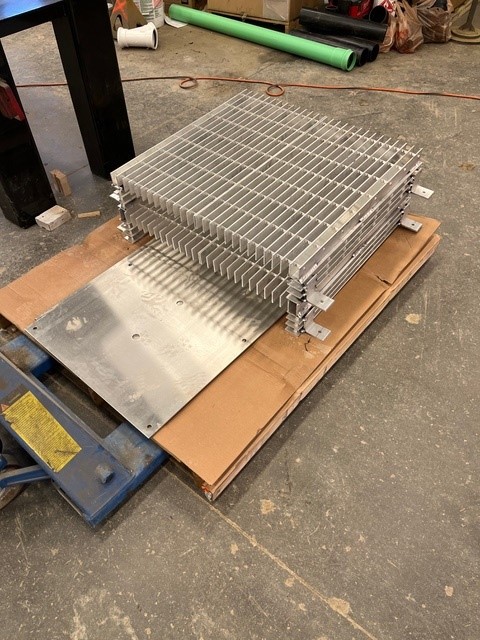 CRK Welding owner Cody performing mobile field welding on heavy equipment in Missouri